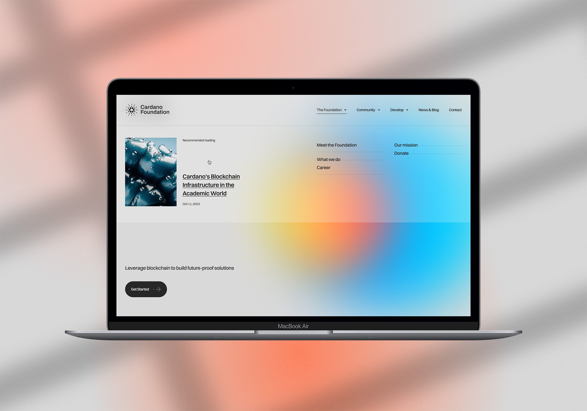 Cardano website project.