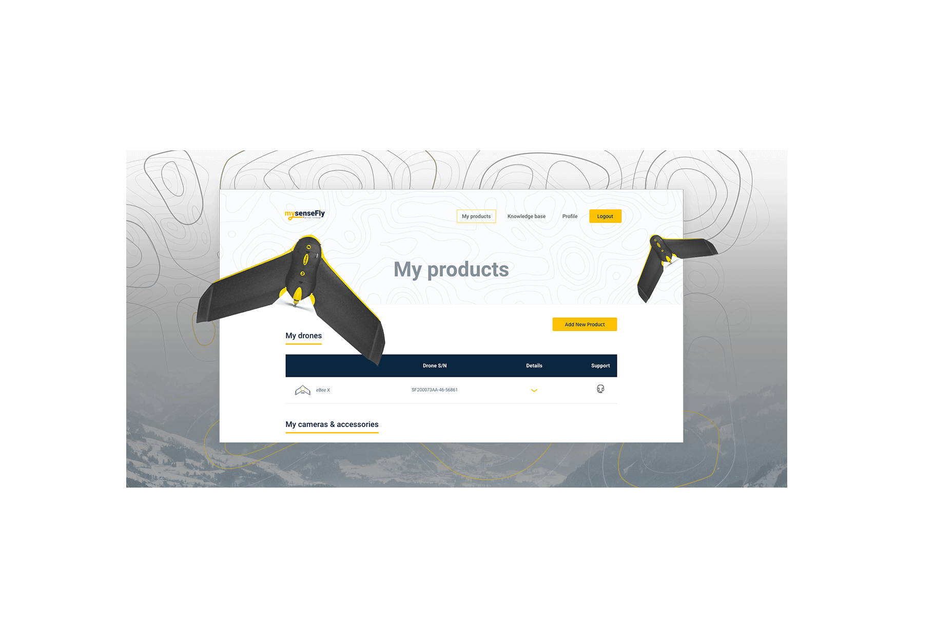 senseFly - Vue.js application developed by Netguru