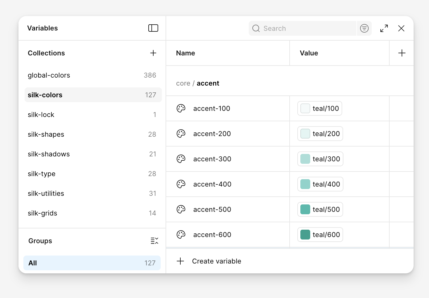 Silk Manual teal color